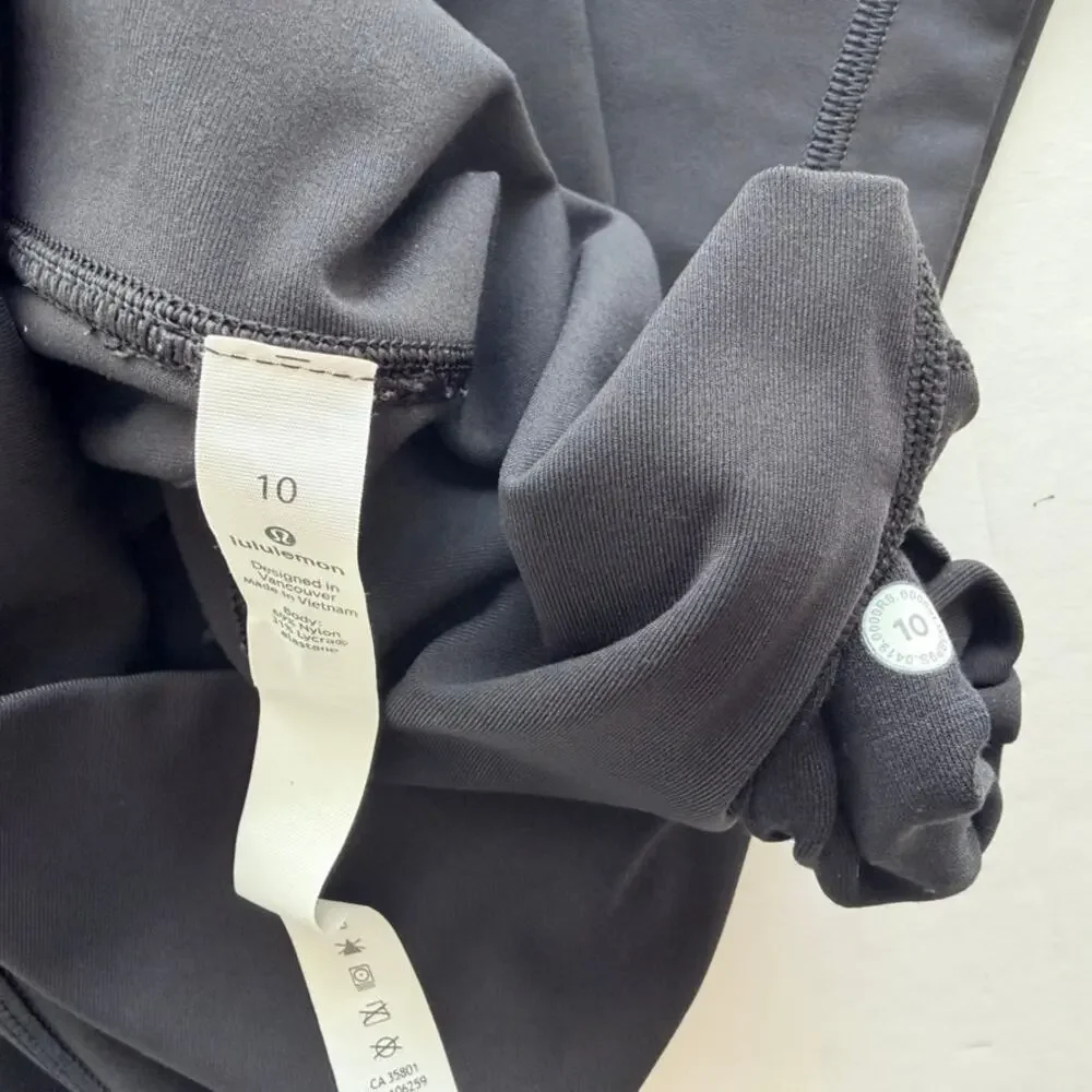 Lululemon Wunder Under High-Rise Tight 25" Size 10 Luxtreme Black *OG Style! - Picture 4 of 6